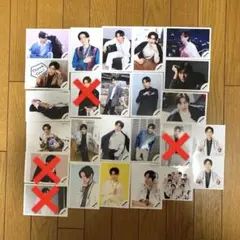 目黒蓮 公式写真 ましかくフォト 21枚セット