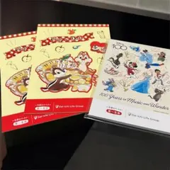 ディズニーメモ帳 第一生命ノベルティ 3点セット
