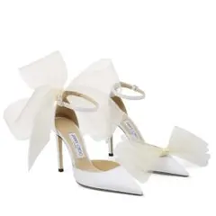 ★希少品★Jimmy Choo ジミーチュウ リボンパンプス