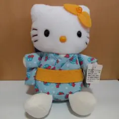 非売品 ゲーセン限定 2002年 ハローキティ 金魚柄浴衣 ぬいぐるみ