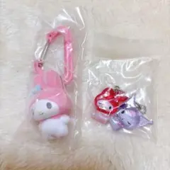 カラフルカラビナ なかよしドロップ マイメロ②点セット