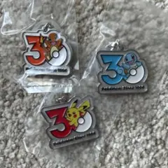 ポケモン 30周年 メダルチャームセット