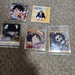 ワンピース　シール　ルフィ　ミホーク