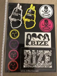 RIZE ライズ 雷図 会場限定ステッカー The BONEZ JESSIE