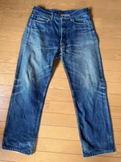 パパス papas VEGAS JEANS ストライプデニム 33 - メルカリ