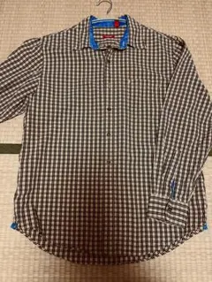 IZOD チェック柄 長袖シャツ