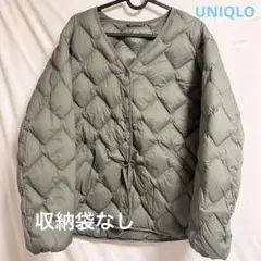 ユニクロ ウルトラライトダウンリラックスジャケット 2021年　XL オリーブ