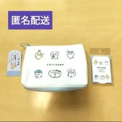 ちいかわ　フラット　ペン　ポーチ　ミラー　セット