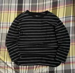 00s OLD GAP ボーダー　シティーボーイ　ロンT y2k 短丈