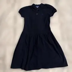 BURBERRY BLUE LABEL ネイビー ポロドレス 38