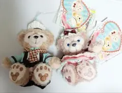 ぬいぐるみストラップ 2013バレンタイン ダッフィー シェリーメイ 2体セット