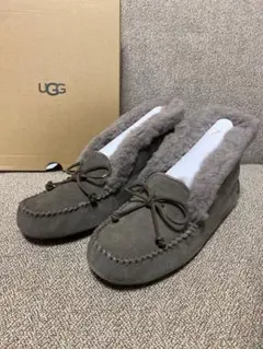 【極美品】UGG アグ アレーナ モカシン ムートンブーツ23cm グレー 2025年最新】UGG ALENA の人気アイテム - メルカリ