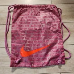 ナイキ NIKE ナップサック サッカー ピンク 総柄