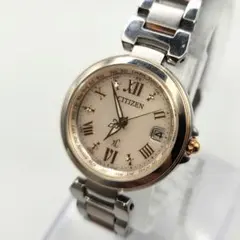 希少極美品❣クロスシーｘC H240　ハッピーフライト　白蝶貝５石ダイヤ　稼働 希少極美品❣クロスシーxC H240 ハッピーフライト 白蝶貝5石ダイヤ