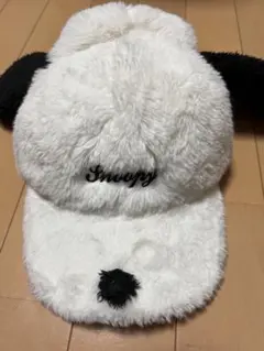 USJ スヌーピー　もこもこキャップ
