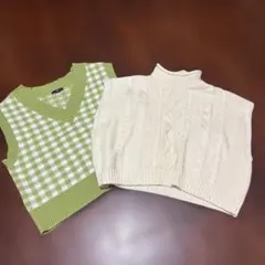 未使用♡INGNI♡2枚セット♡ニットベスト