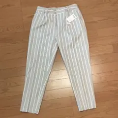 ★新品未使用★アーバンリサーチ　ストライプタックパンツ　38サイズ