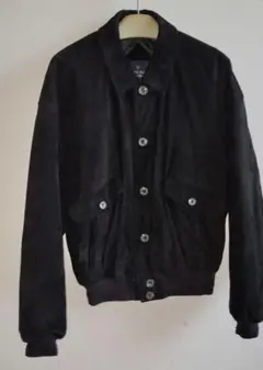 PEYTON PLACE FOR MEN ブラックスエードブルゾン