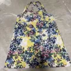 BOYS' ROOM 花柄 クロスストラップ タンクトップ Fサイズのサムネイル
