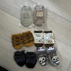ベビー靴下 6足セット 動物デザイン