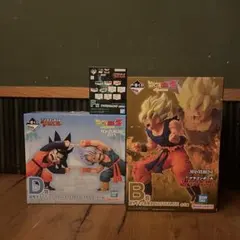ドラゴンボールZ 一番くじ　MASTERLISE B賞D賞 おまけ付き