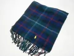 Ralph Lauren ラルフローレン 大判マフラー 膝掛 144×68のサムネイル