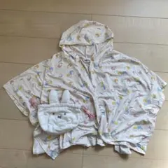 ミッフィー　授乳ケープ　収納ポーチ付