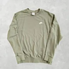 Nike 　ナイキ　モスグリーン オリーブ　スウェット M　春
