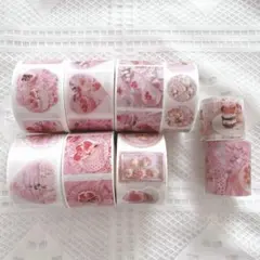 ARomantic 9点セット　ロールシール　PETテープ