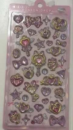 クーリア　ボンボンドロップシール　magical 　ピンク