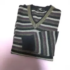 PLAYBOY COLLECTION Vネック ニット セーター