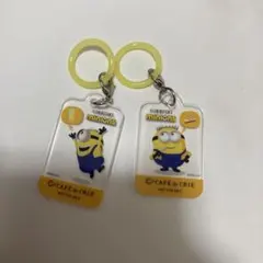 ミニオンズ！カフェドクリエオリジナルアクリルチャーム