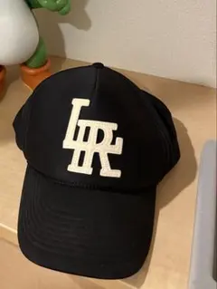 週末値下げ☆LET IT RIDE LTRロゴ入ベースボールキャップ 黒