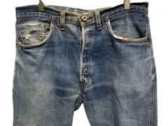 未使用　リーバイス　s501XX 44501 W36 ダメージ加工　ペンキ LEVI'S VINTAGE CLOTHING - 希少 LVC LEVI'S S501XX 44501 大戦モデル