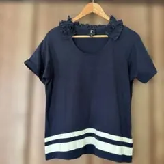 KAREN WALKER（カレンウォーカー） ネックフリルカットソー　Ｍサイズのサムネイル