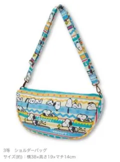 スヌーピー 一番くじ ショルダーバッグ サンリオ