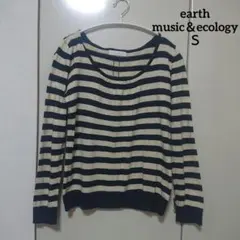 レディース トップス ニットＳボーダー earth music＆ecology