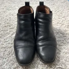 箱付き美品✨マーガレットハウエル　レザーサイドゴアブーツ　黒　36 マーガレット・ハウエル アイデア MARGARET HOWELL idea サイドゴア