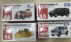 トミカ ミニカーセット 4種