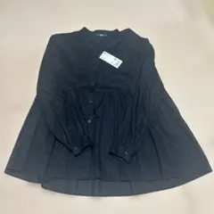 UNIQLO ブラウス ブラック Lのサムネイル