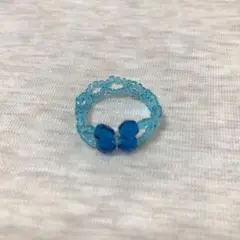 【最終値下】ブルービーズリング