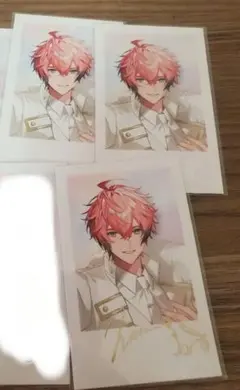 【即購入可】 にじさんじ 6周年 チェキ 風カード 箔押し 赤城ウェン