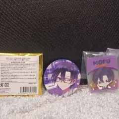 カラフルピーチ　もふ　からぴちパラダイス2025缶バッチ　ラバーマスコット