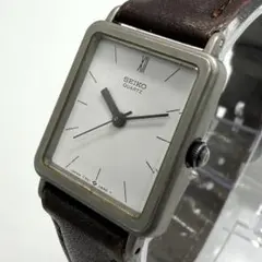 【稼動】 SEIKO アベニュー 腕時計 メンズ レザーベルト クォーツ レア