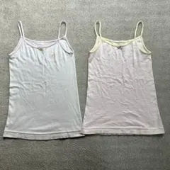 女の子　肌着キャミソール　130cm