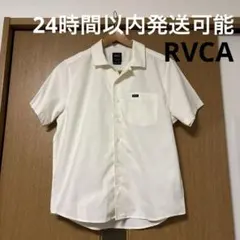 【新品未使用タグ付】RVCA ルーカ 半袖シャツ ホワイト メンズ Sのサムネイル