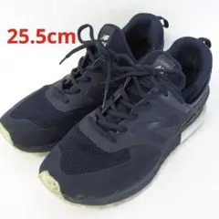 ☘️ニューバランス☘️ローカット 25.5cmネイビー NEW BALANCE 中古