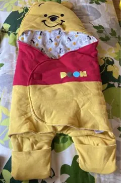 おくるみ プーさん 50~70cm  おもちゃストラップ付き