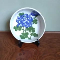 斉藤 正一】作 染付 葡萄文 平皿 陶磁器 大皿 手描き 藤本能道 - メルカリ