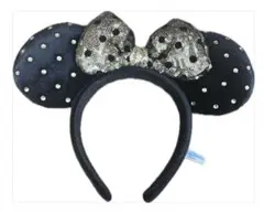 ディズニーデザイン カチューシャ ブラック・ゴールド